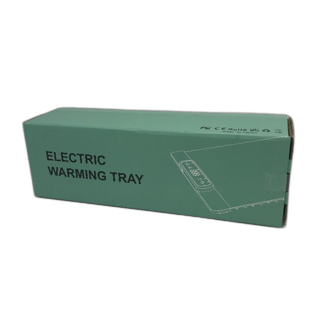 Flexible Silicone Rubber Beige 220V 50Hz Electric Warming Tray Mat NEW