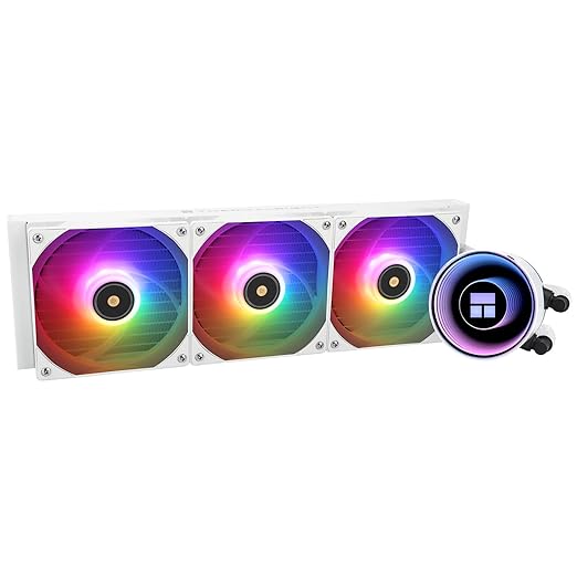 Thermalright Frozen Notte 360 White ARGB V2 Water Cooling CPU Cooler NEW