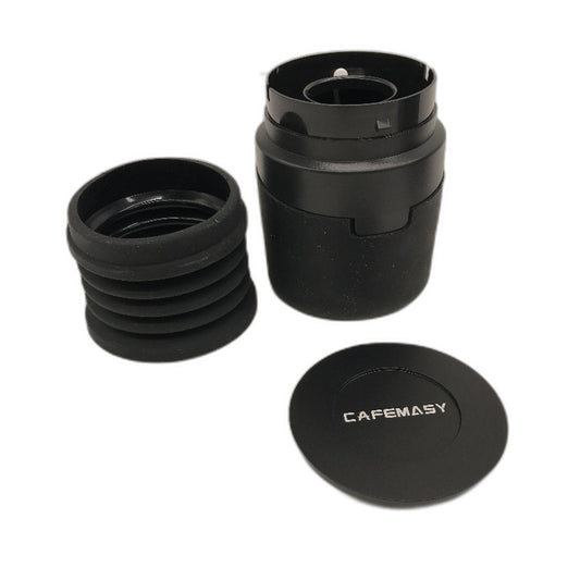 Cafemasy 2 in 1 Single Dose Coffee Grinder Hopper with Silicone Bellow NEW