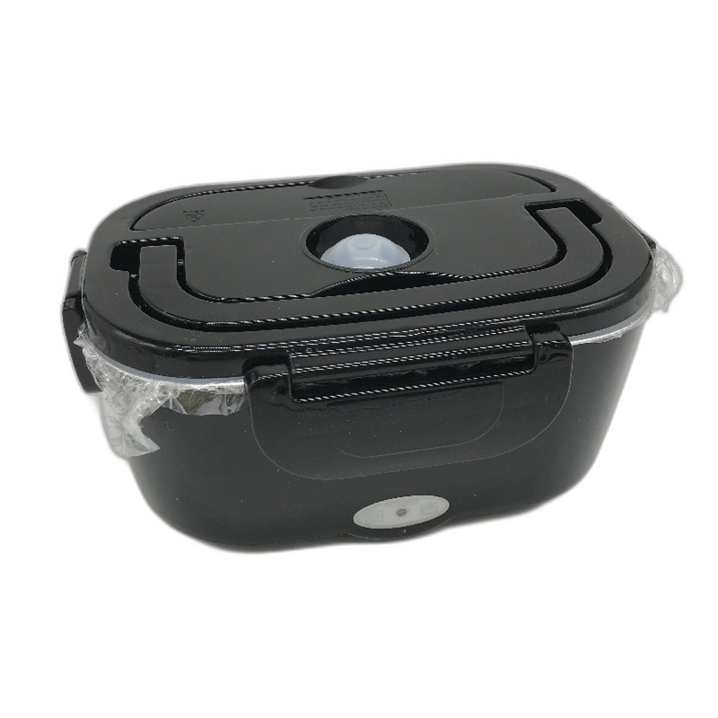 1.5L Portable Insulated Electric Cordless Fast Warming Lunch Box in Black NEW