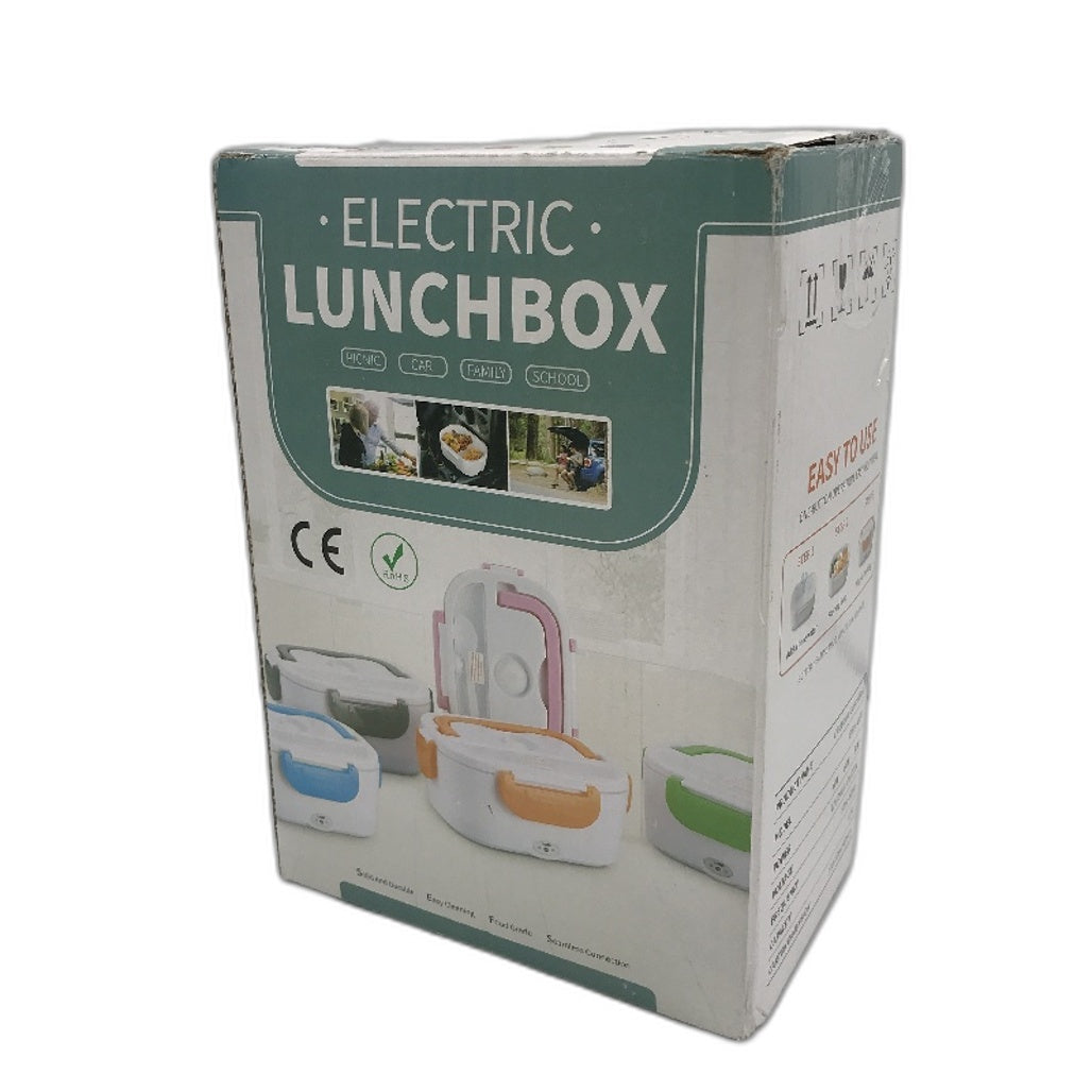1.5L Portable Insulated Electric Cordless Fast Warming Lunch Box in Black NEW