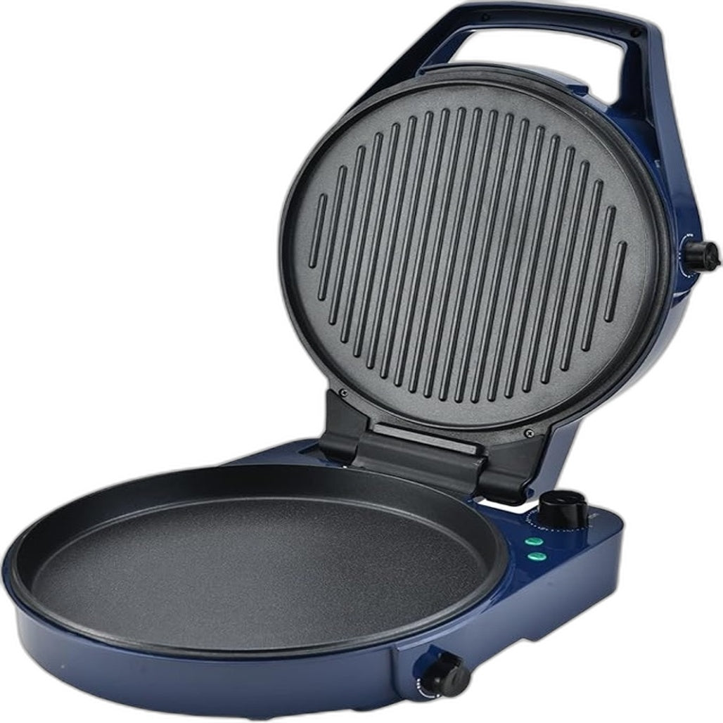 TODO AN-3218BG 30cm Nonstick 180 Degree Flat Grill Plate Pizza Maker NEW