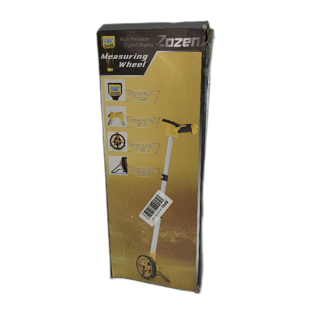 Zozen 12 Inch Double Folding Jointed Measuring Wheel up to 10k Feet Distance NEW