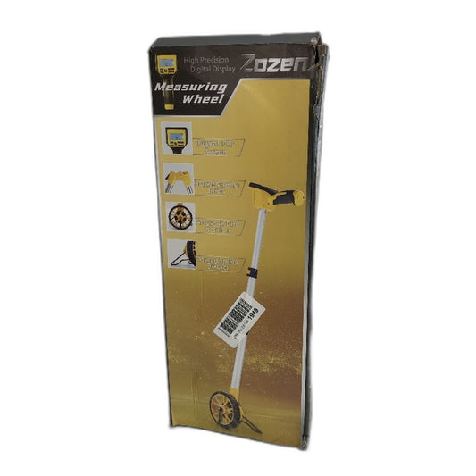 Zozen 12 Inch Double Folding Jointed Measuring Wheel up to 10k Feet Distance NEW
