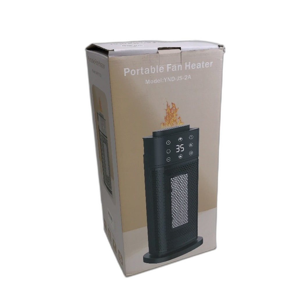 YND-JS-2A Ceramic Indoor Space Heater with Remote Control and Thermostat NEW