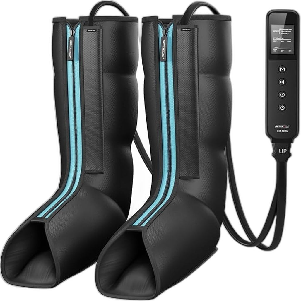 CINCOM CM-103A Air Compression Therapy Device Full Leg Muscle Massager NEW
