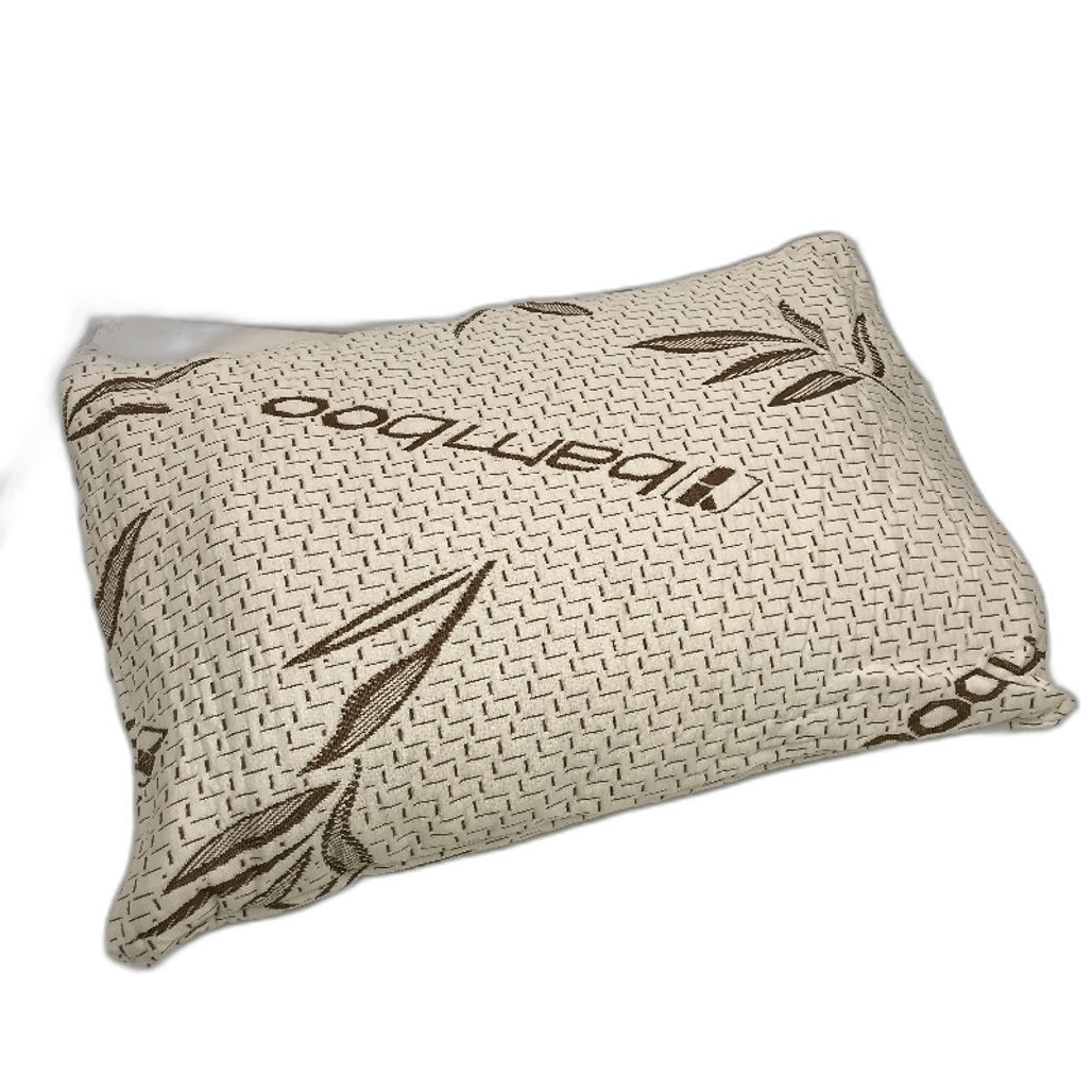 Luxury Bamboo Memory Foam Pillow fits Standard Pillow Case 45x65cm NEW