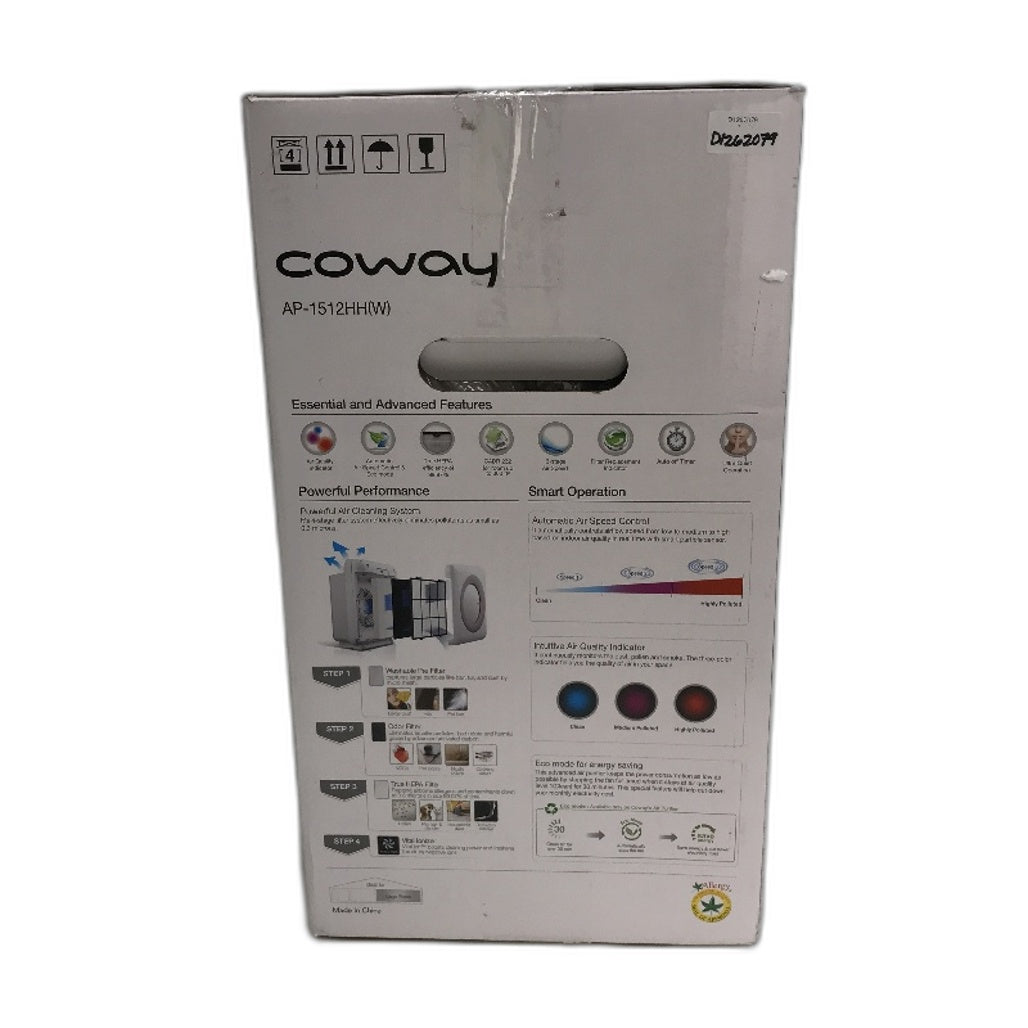 COWAY AP-1512HH Airmega Mighty Ultra Quiet Automatic True HEPA Air Purifier NEW