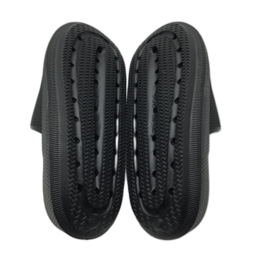 Longbay Black Original Cloud Everyday Comfort Sliders Size Ladies 8 EU39-40 NEW
