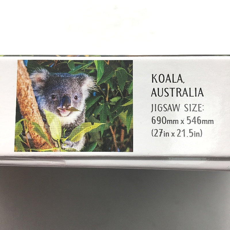 Hinkler Minbogglers Australian Koala Premium 1000 Piece Jigsaw Puzzle NEW