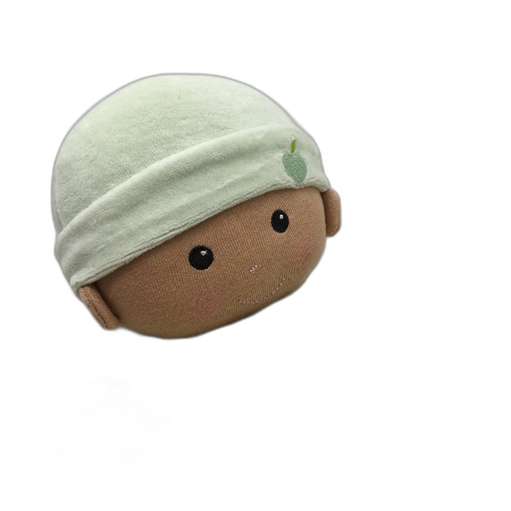 Apple Park Kids 100% Organic Cotton Baby In Mint Muslin Soft Doll Ages 3+ NEW