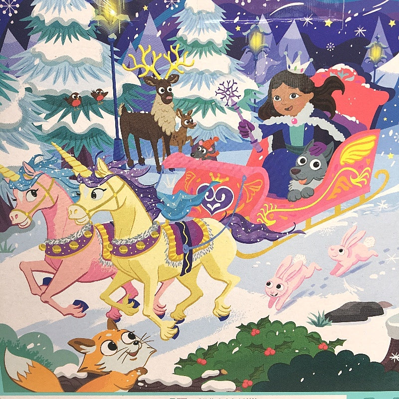Hinkler Childrens Fairytale The Snow Princess 45 Piece Jigsaw Puzzle Ages 3+ NEW