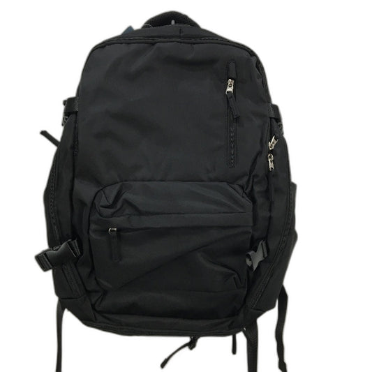 Black Soft Shell Multi Compartment Travel Laptop Backpack With USB Port NEW