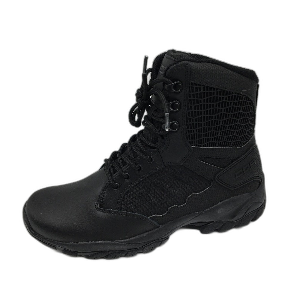 CQR Water Repell Military Tactical Black Combat Work Boots Mens Size US 9.5 NEW