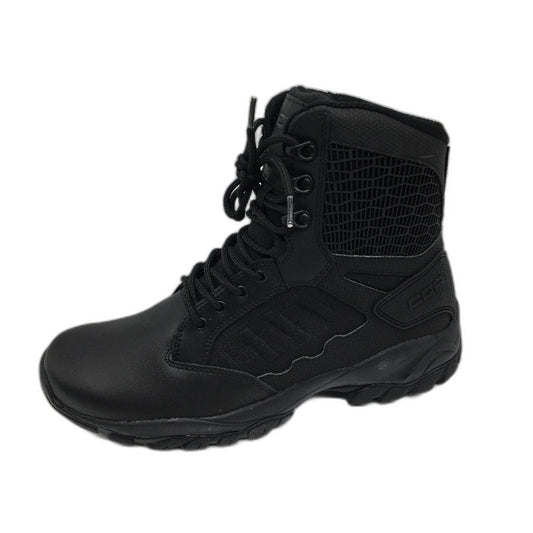 CQR Water Repell Military Tactical Black Combat Work Boots Mens Size US 9.5 NEW