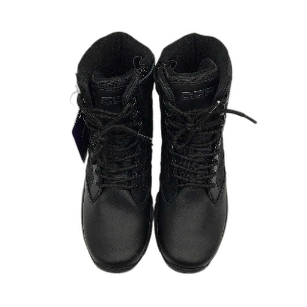 CQR Water Repell Military Tactical Black Combat Work Boots Mens Size US 9.5 NEW