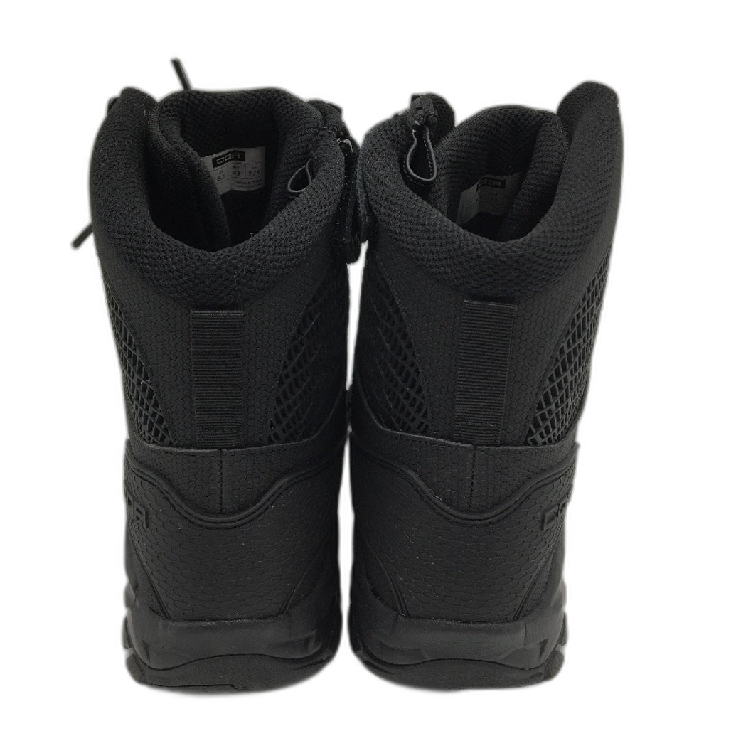 CQR Water Repell Military Tactical Black Combat Work Boots Mens Size US 9.5 NEW