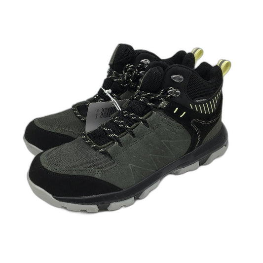 Crane Low Cut Lace Up Black Grey Hiking Sneaker Style Shoes Mens Size 10 NEW