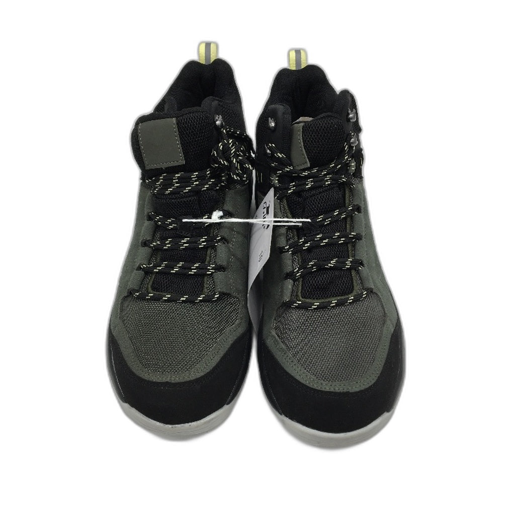 Crane Low Cut Lace Up Black Grey Hiking Sneaker Style Shoes Mens Size 10 NEW