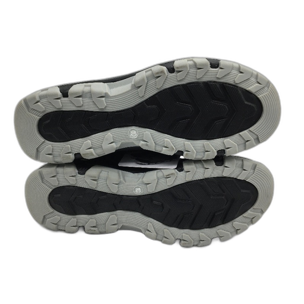 Crane Low Cut Lace Up Black Grey Hiking Sneaker Style Shoes Mens Size 10 NEW