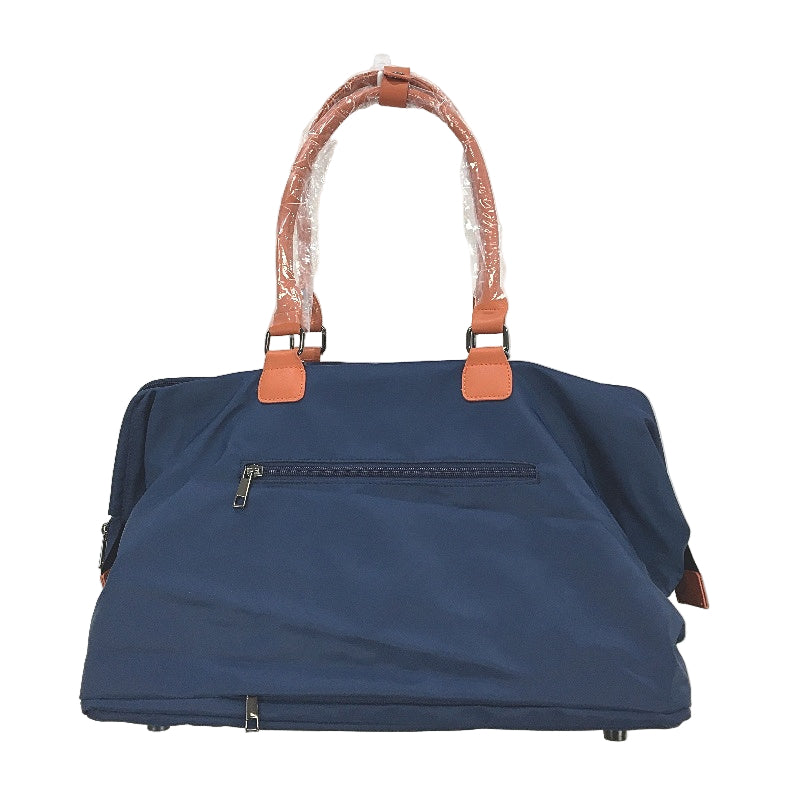 Mummy Treasures Diaper Bag Set Navy 5 Pce Inc Mat, Purse & Pacifier Pouch NEW