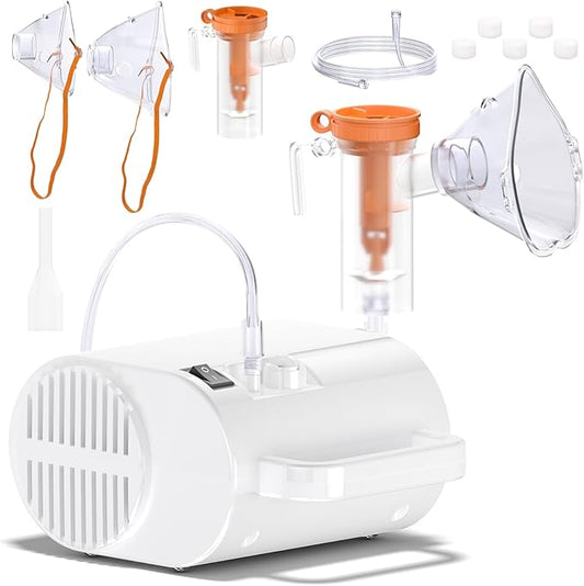 Portable Nebuliser Machine Handheld Inhaler Mist Breathing Compressor System NEW