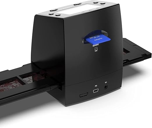 DigitNow 32gb 2.4 Inch LCD 5MP Slide Portable Digital Image Film Scanner NEW