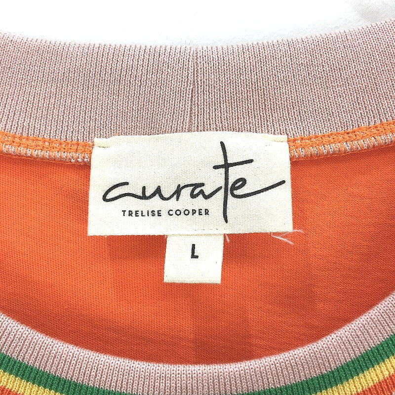 Curate by Trelise Cooper All In A Days Work Orange Maxi Dress Ladies Size Large