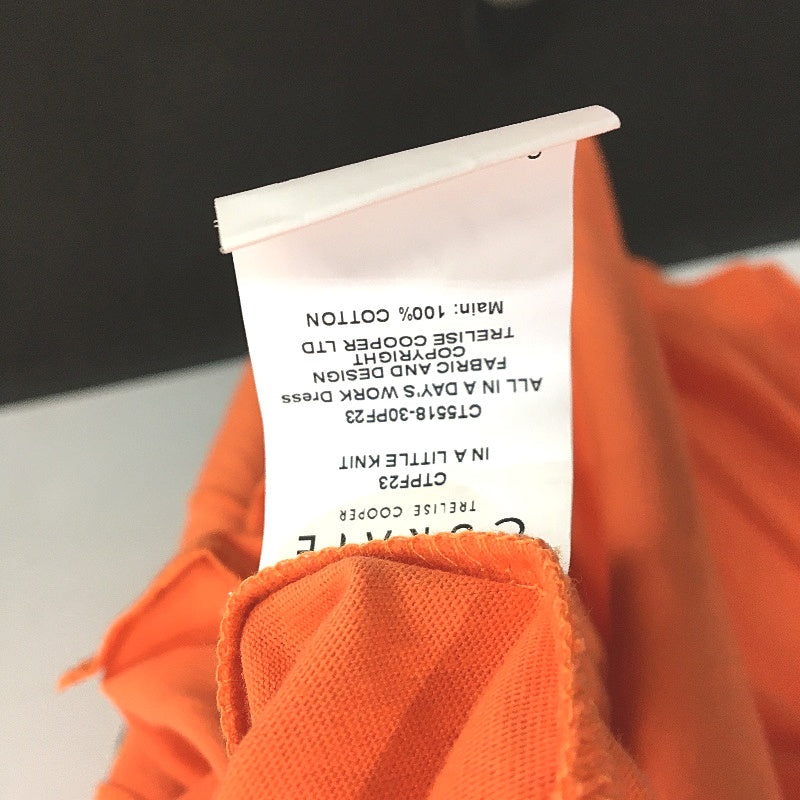 Curate by Trelise Cooper All In A Days Work Orange Maxi Dress Ladies Size Large