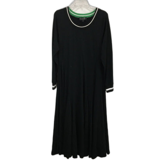 Curate by Trelise Cooper All In A Days Work Black Maxi Dress Ladies Size Large