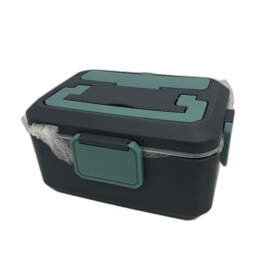 2.5L Portable Electric 90W Green Bentou Box with Insulated Lunchbag NEW