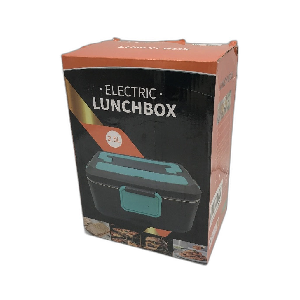 2.5L Portable Electric 90W Green Bentou Box with Insulated Lunchbag NEW