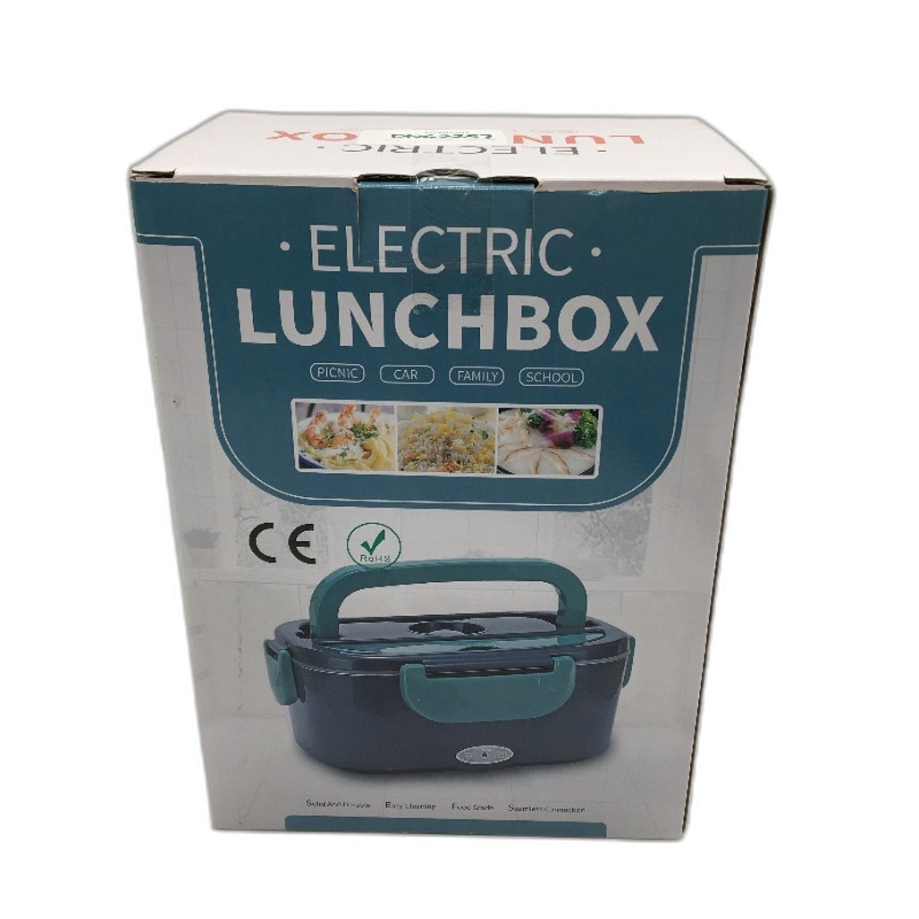 1.5L Electric Bentou Lunchbox with Insulated Carrybag in Grey Black NEW