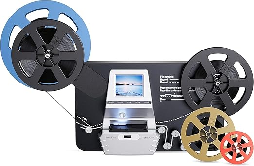 Eyesen 8mm & Super 8 Reels Movie Maker Pro Film to Digital Scanner Converter NEW