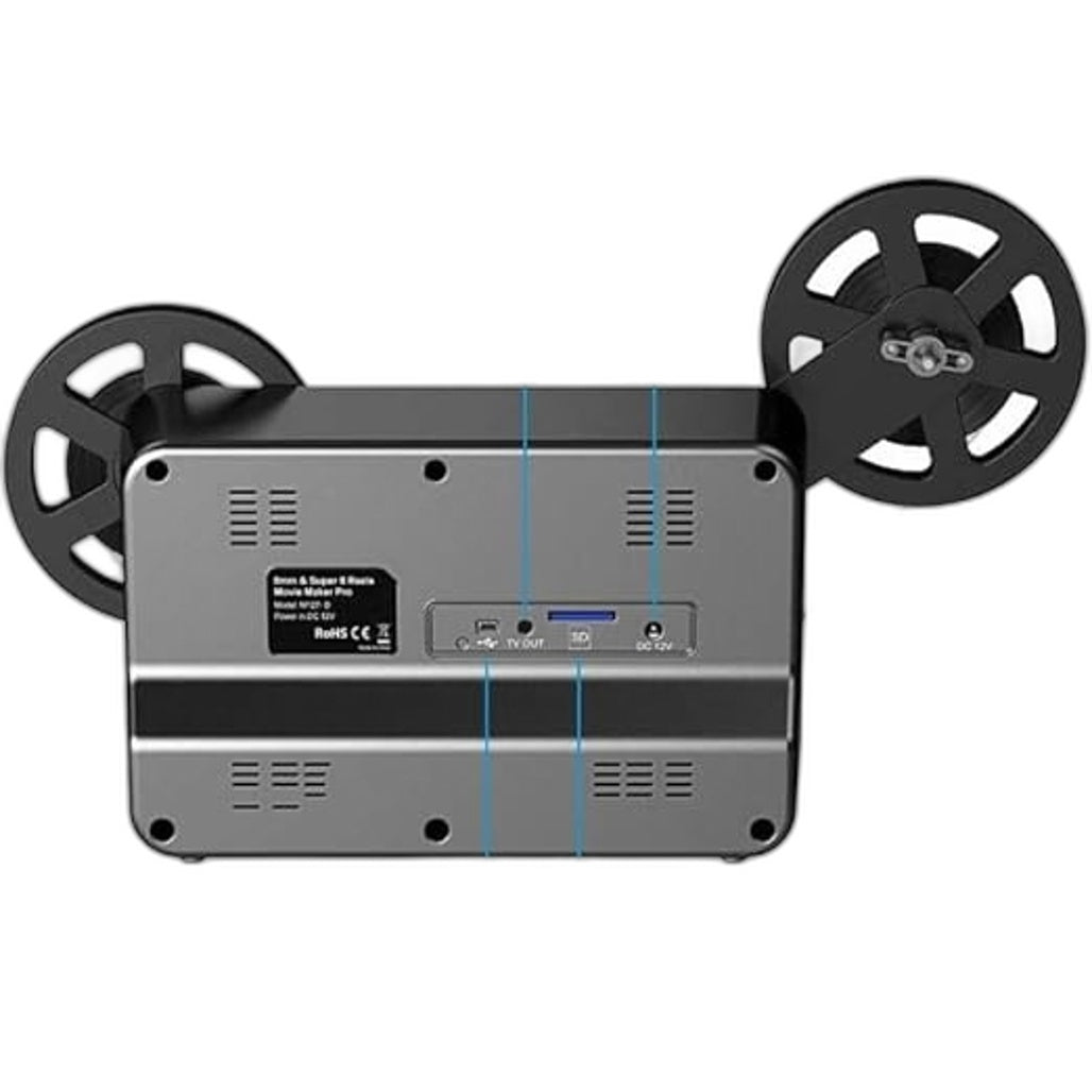 Eyesen 8mm & Super 8 Reels Movie Maker Pro Film to Digital Scanner Converter NEW