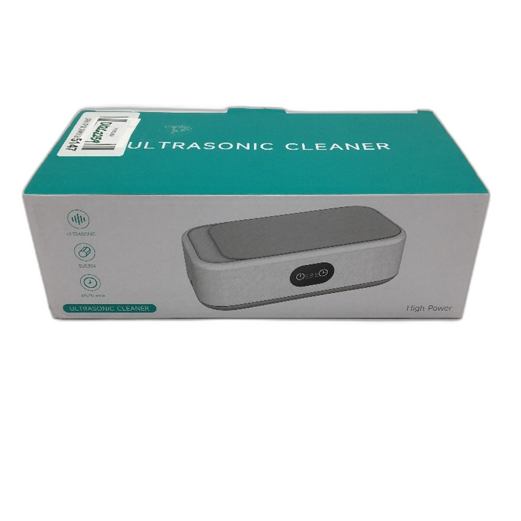 640ml 360 Degree Ultrasonic Stainless Steel Tank Jewelry Cleaner NEW
