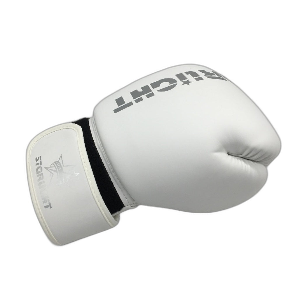 Starlight Boxing Muay Thai White Training Gloves Unisex Size 16oz NEW