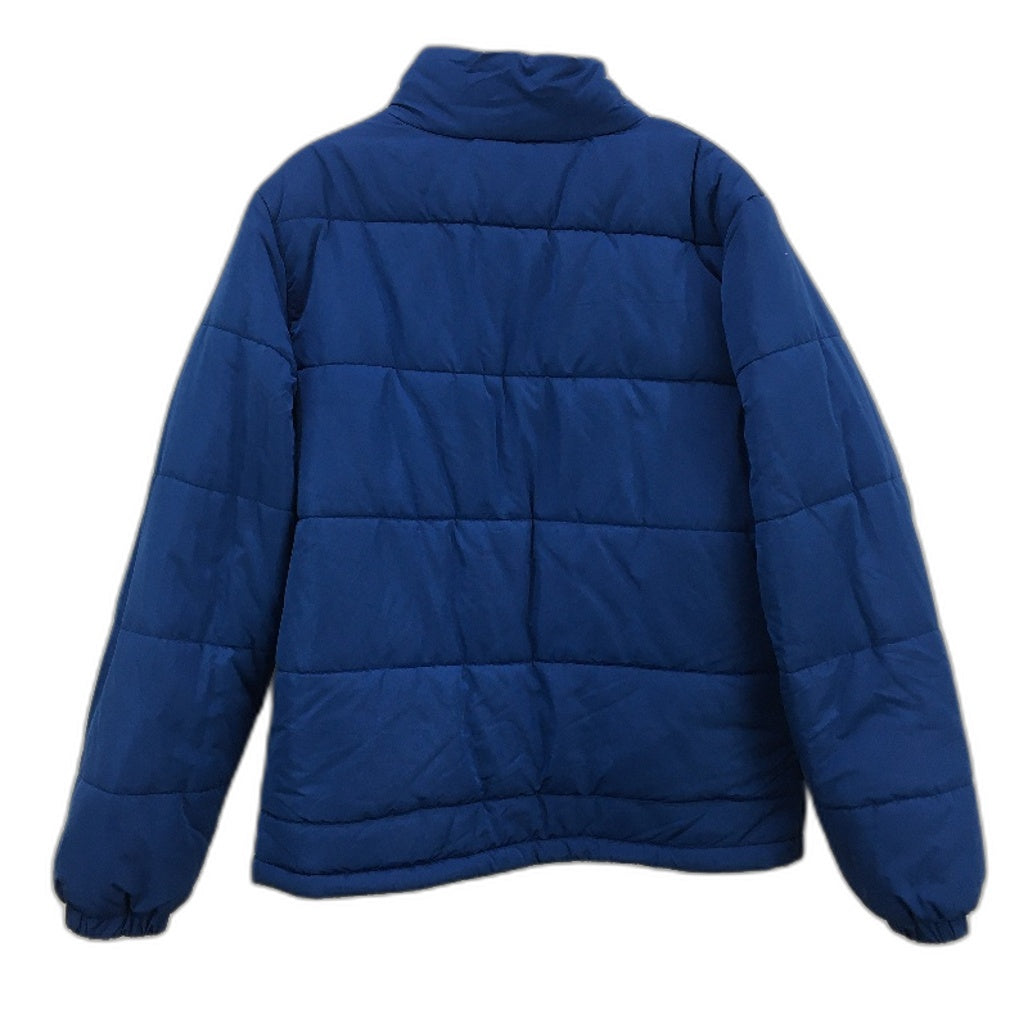 Stussy Aurora Blue Quilted Stand Up Collar Puffer Jacket Mens Size Large NEW