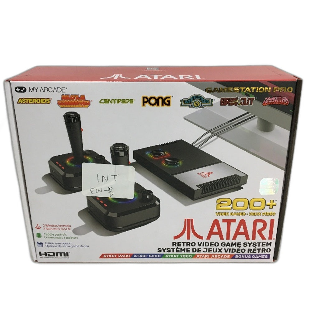 My Arcade Atari Over 200 Plus Retro Video Game System Gamestation Pro EU Ver NEW