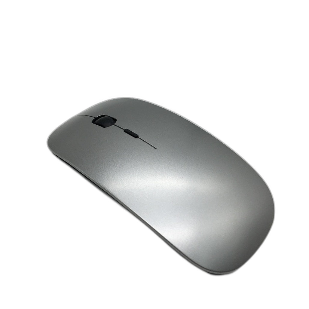 Moojay Wireless Full Sized Ultra Slim Keyboard and Mouse Combo in Silver DEMO