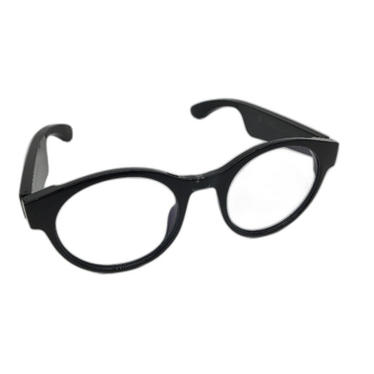 Razer Anzu Blue Light FIltering Mic & Audio Round Smart Glasses Size Large NEW