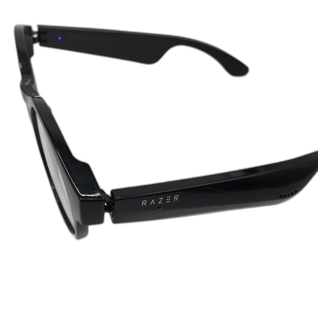 Razer Anzu Blue Light FIltering Mic & Audio Round Smart Glasses Size Large NEW