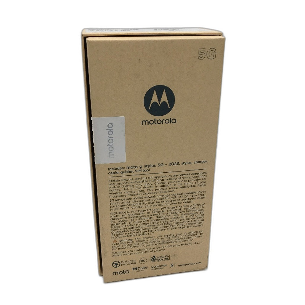 Motorola Moto G Stylus 5G 2023 Cosmic Black Smartphone US Ver Unlocked DEMO