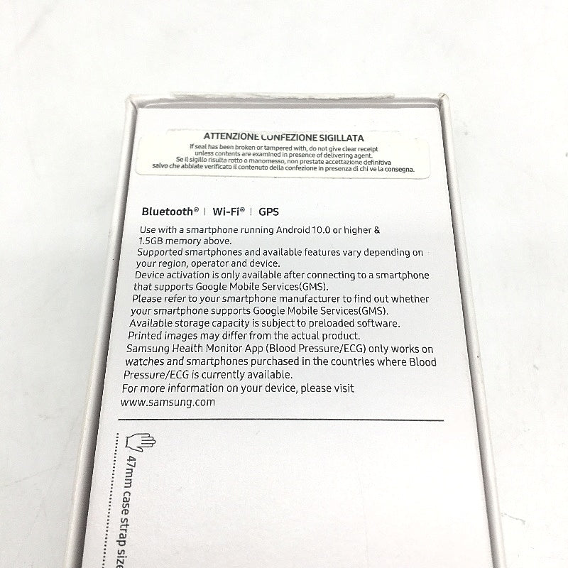 Samsung Galaxy Watch6 Classic 16gb Noir 47mm Smartwatch EUR Ver DEMO