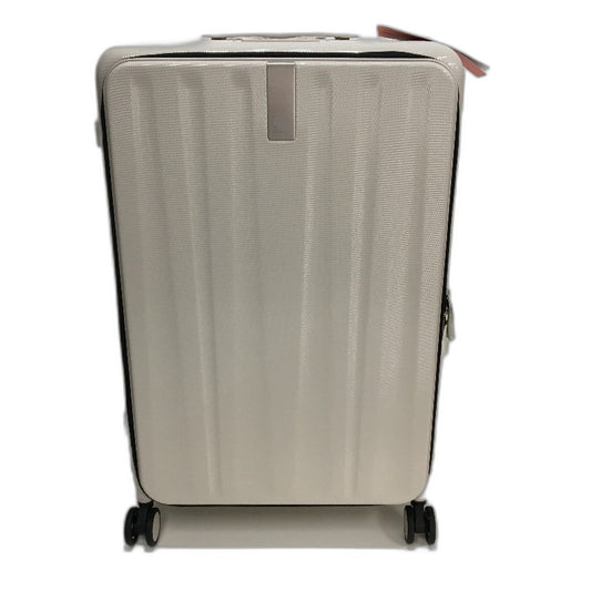 Hanke 26 Inch Beige Travel Luggage Hard Case Suitcase Spinner Wheels NEW