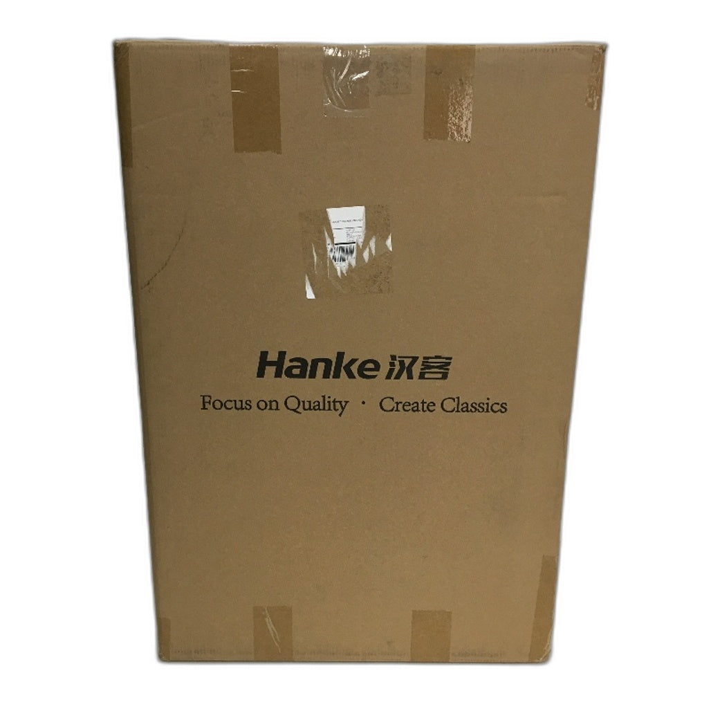 Hanke 26 Inch Beige Travel Luggage Hard Case Suitcase Spinner Wheels NEW