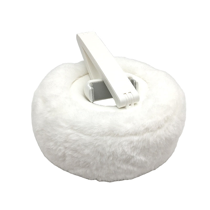 Ledetech White Mini Pillow 360 Rotating Stand Tablet Phone Holder for Bed NEW
