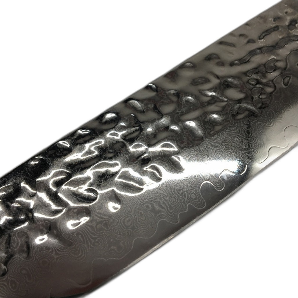 Souped Up Recipes 3 Piece VG-10 Damascus Steel Silver Kitchen Knife Set NEW