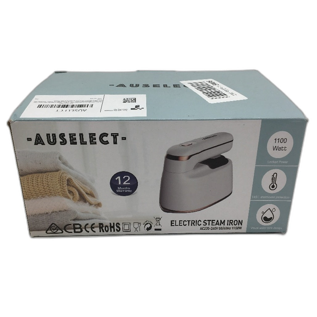Auselect Handheld Mini Garment Hand Held Steamer Travel Iron 1100W NEW