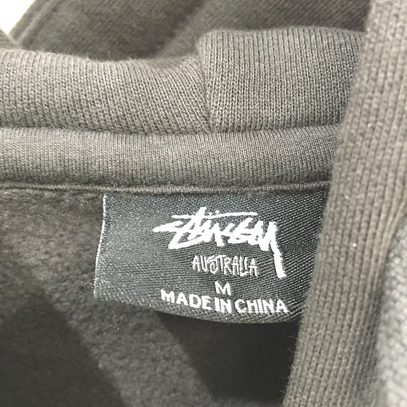 Stussy Dark Grey NYC Crew Long Sleeve Hooded Jumper Mens Size XL NEW